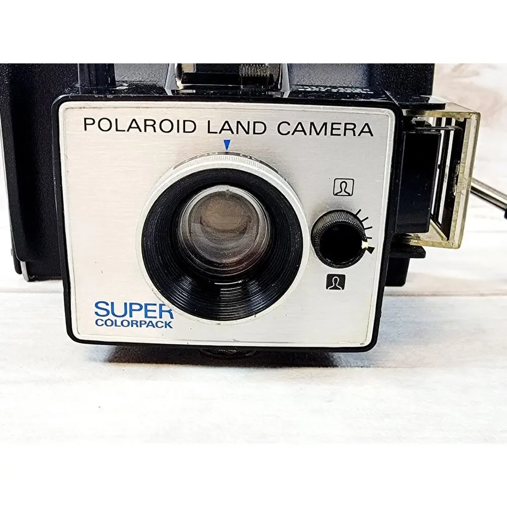 Vintage Polaroid Land Camera Super Color Pack Untested Photography